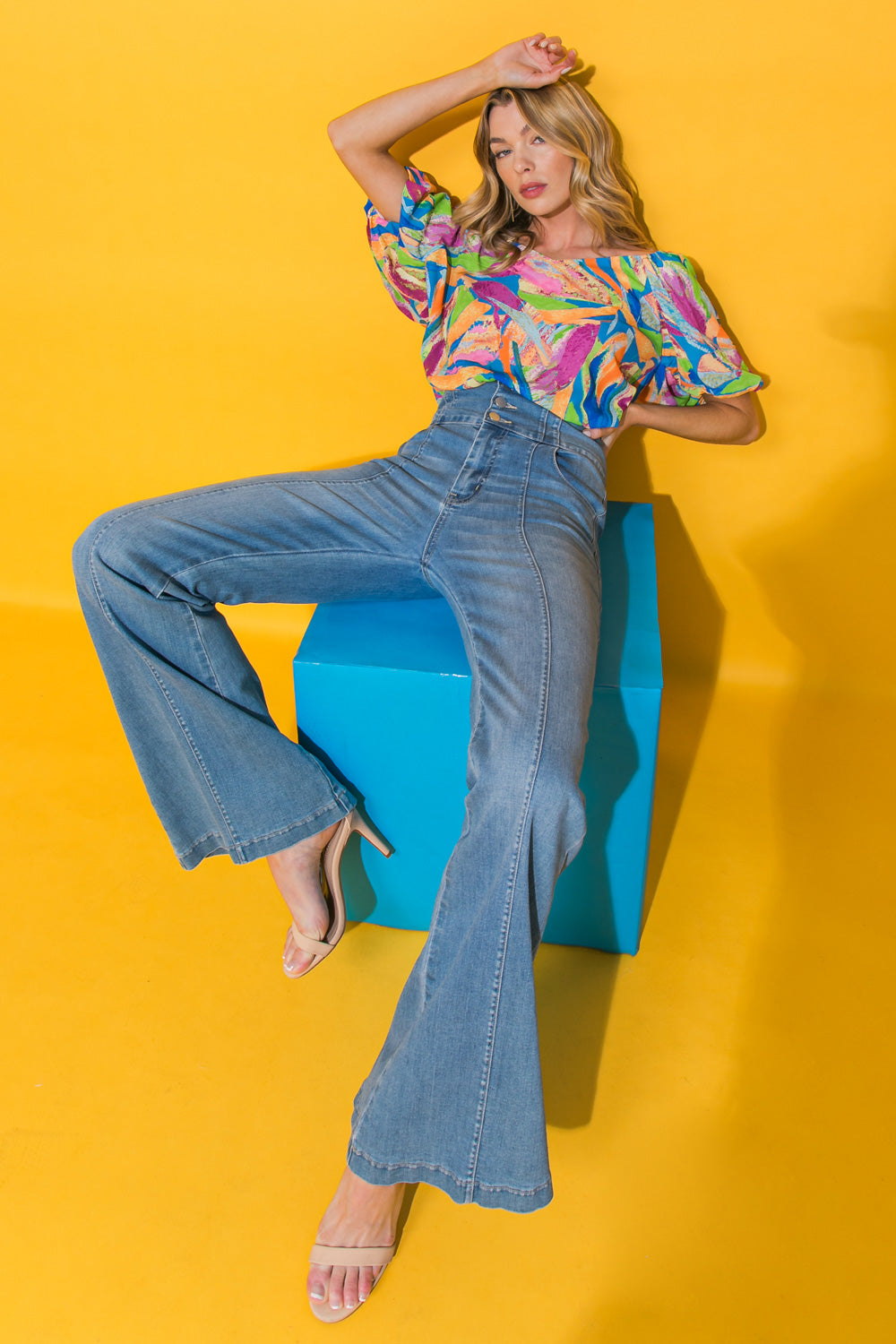 HONESTLY BREATHTAKING WOVEN TOP Flying Tomato